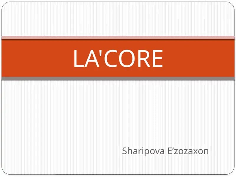LA'CORE