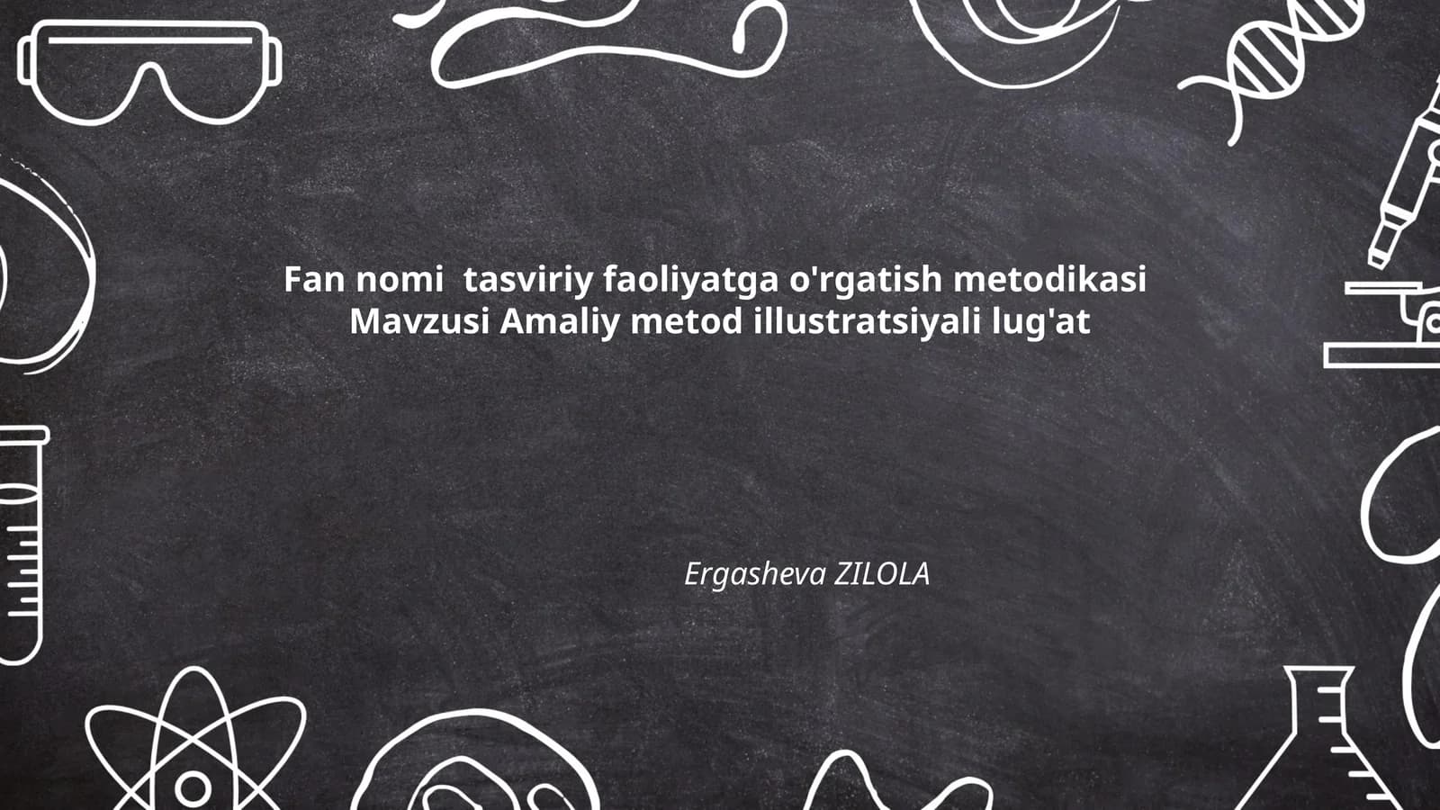 Tasviriy Faoliyatga O'rgatish Metodikasi