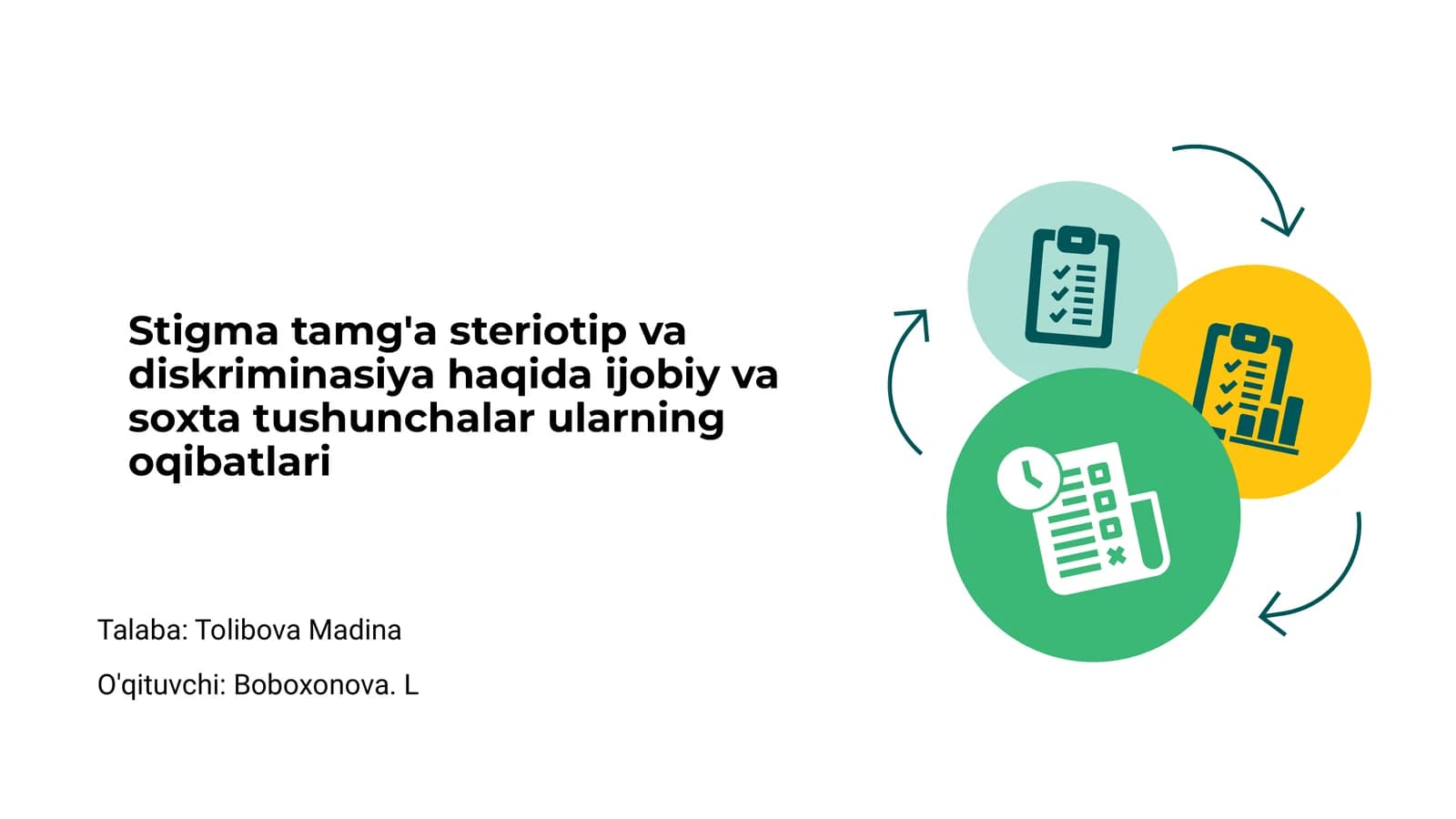 Stigma va stereotip: asosiy tushunchalar