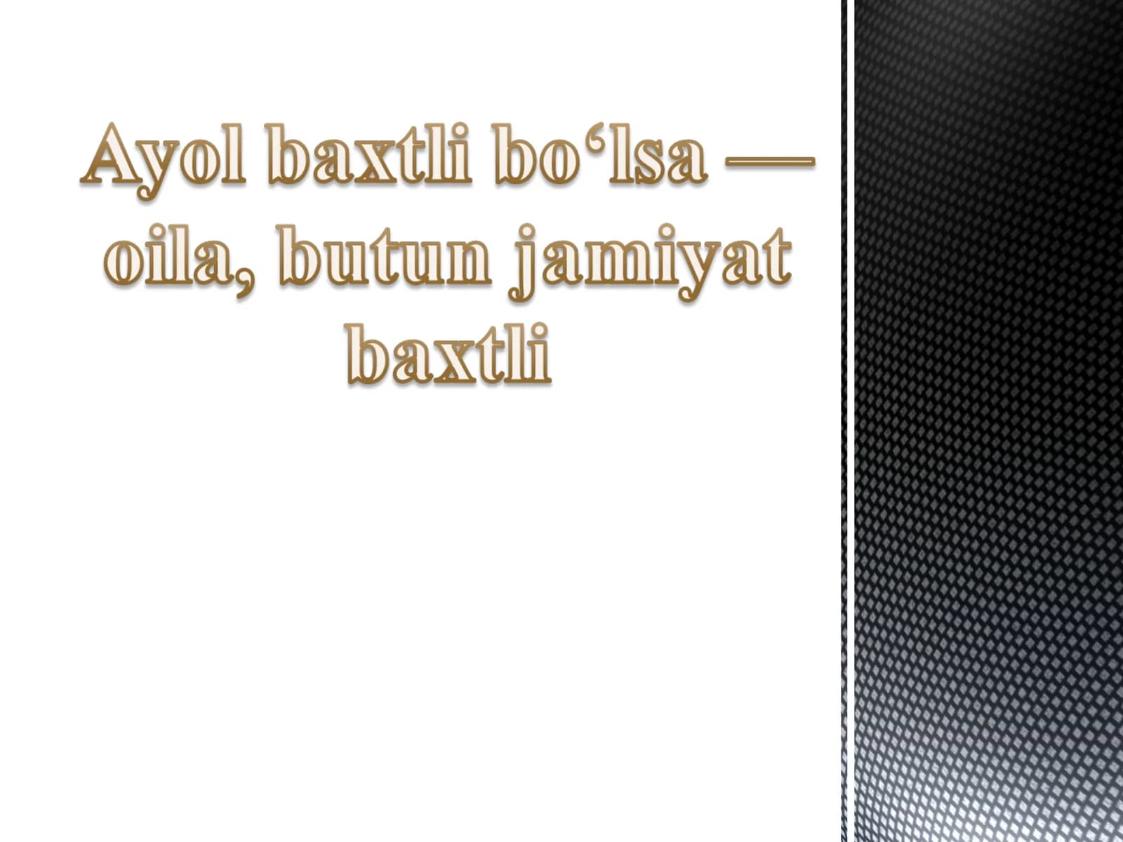Inson huquq va erkinliklar