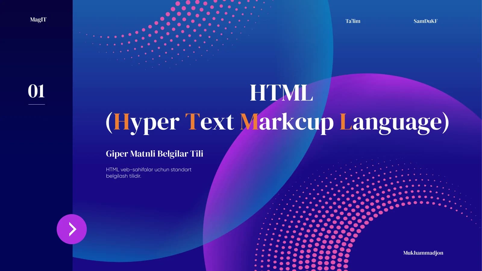 HTML