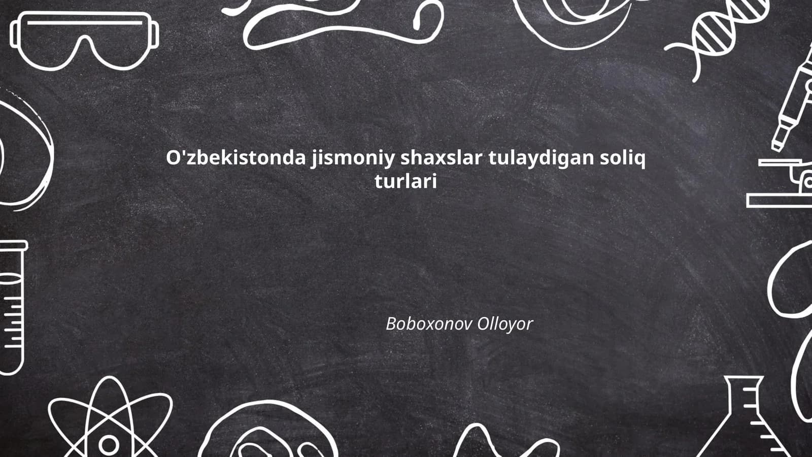 Jismoniy shaxslar daromad solig‘i