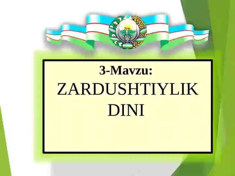 ZARDUSHTIYLIK DINI