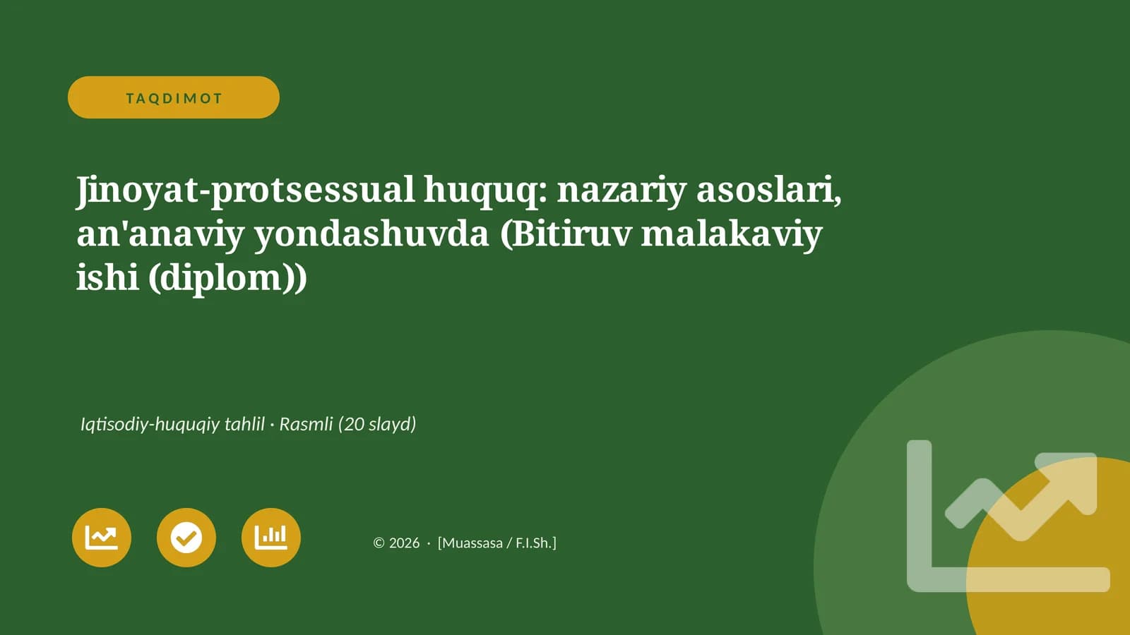 Jinoyat-protsessual huquq: nazariy asoslari