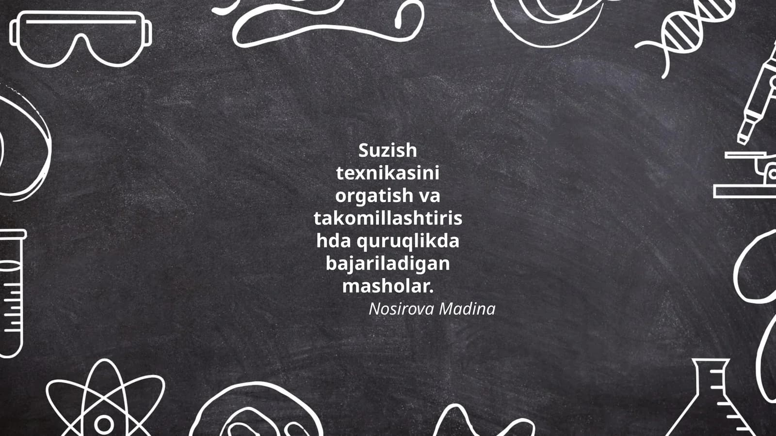 Suzishning asosiy texnikalari