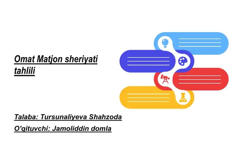 Omat Matjon ppt