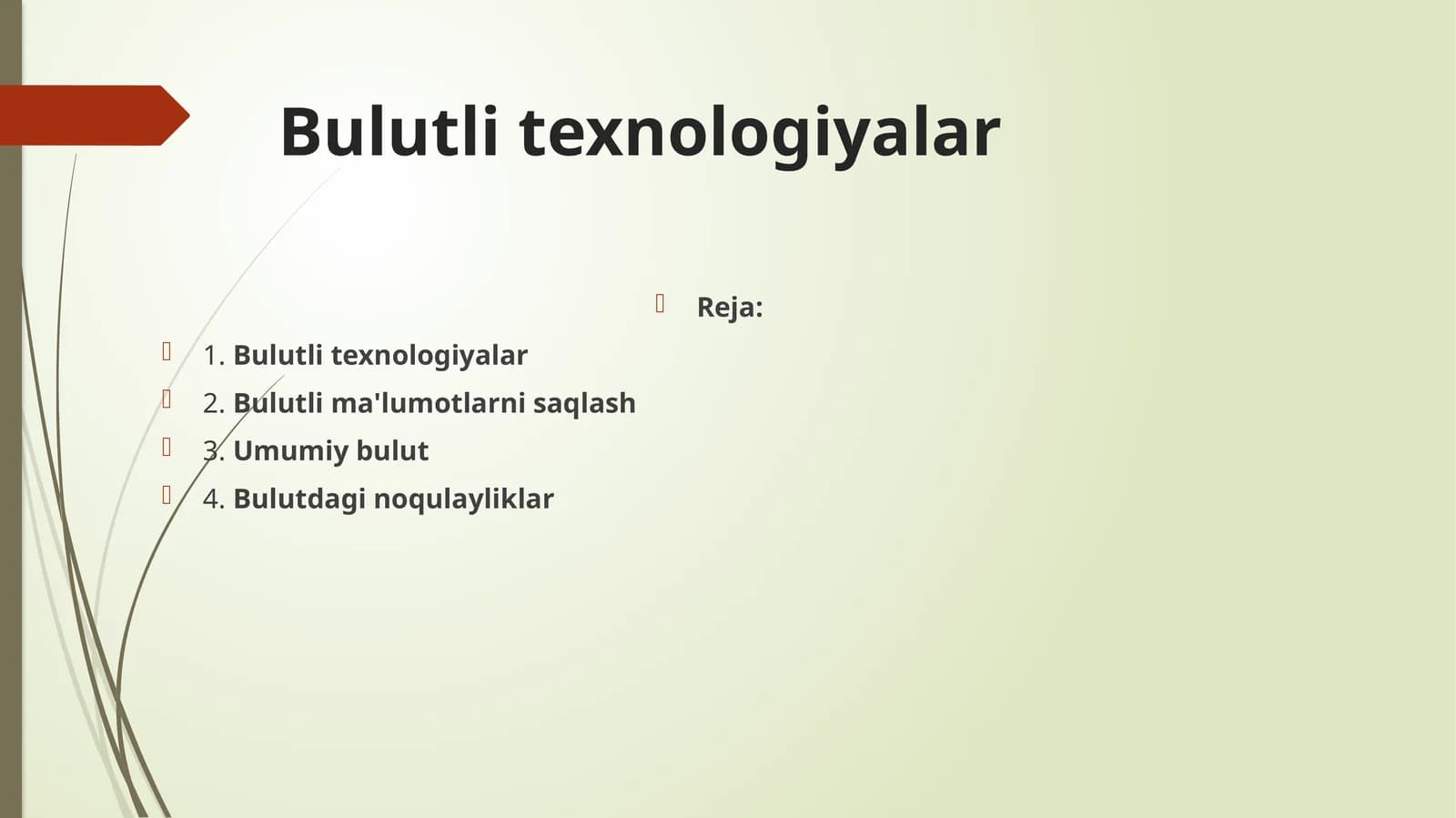 Bulutli texnologiyalar