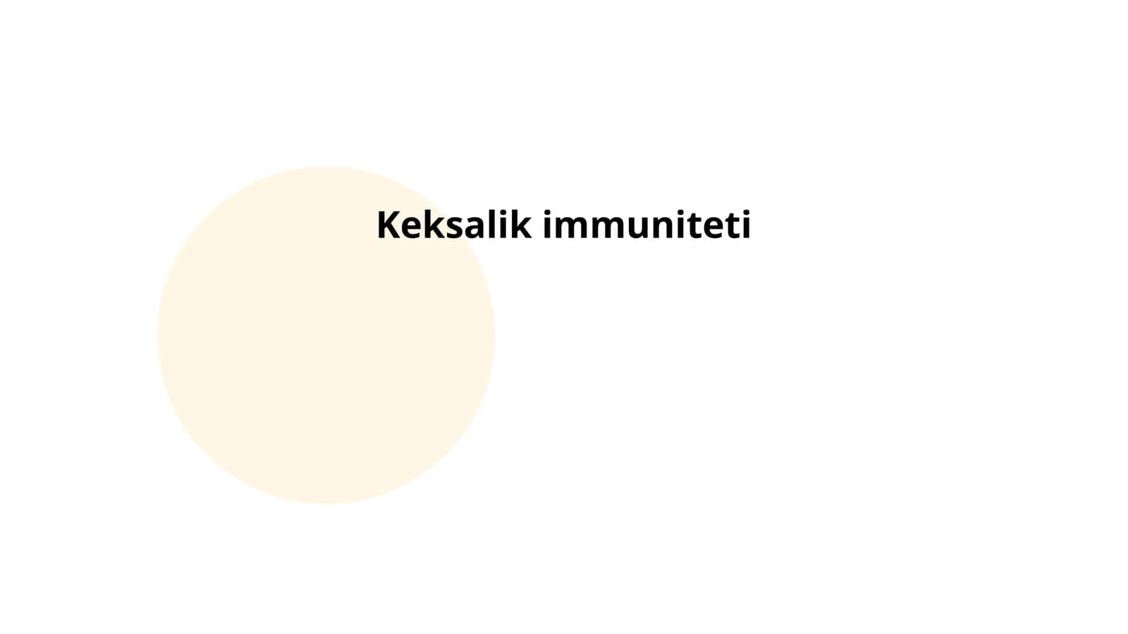 Keksalik immuniteti
