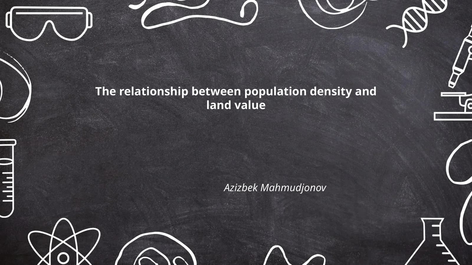 Population Density and Land Value Relationship