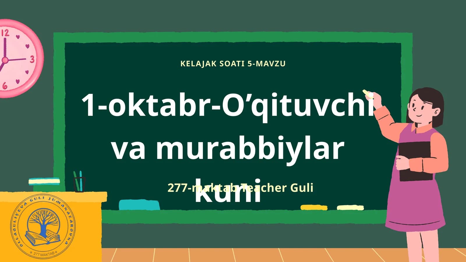 KELAJAK SOATI 5-MAVZU