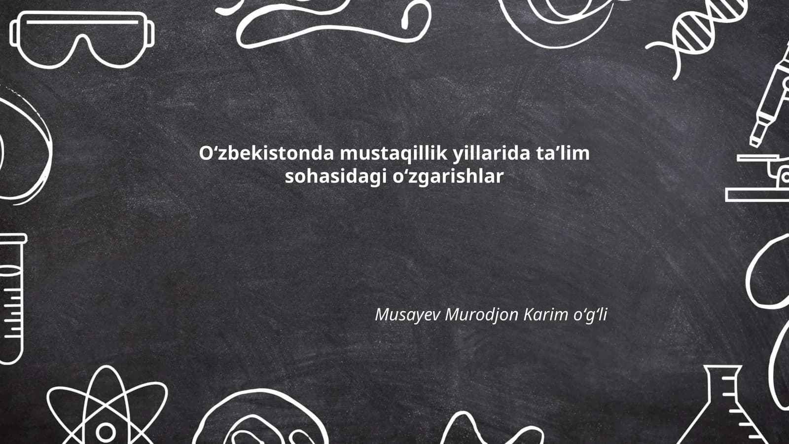 O‘zbekistonda mustaqillik yillarida taʼlim sohasidagi oʻzgarishlar
