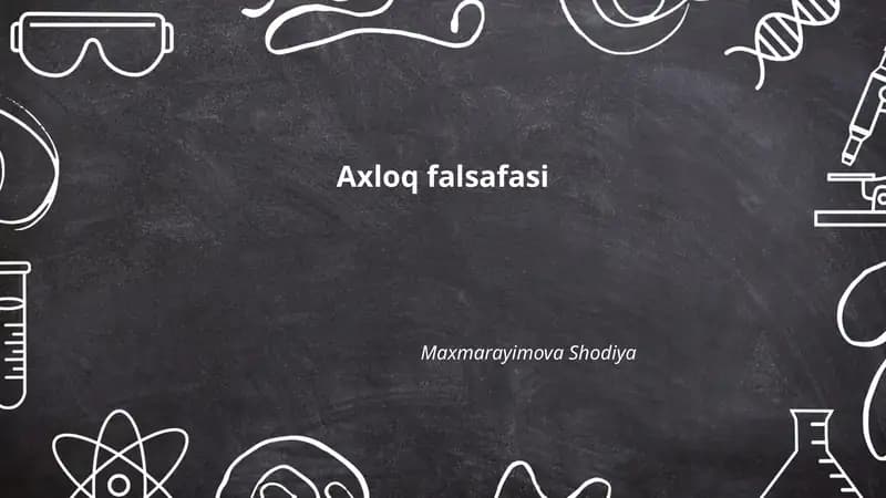 Axloq falsafasi