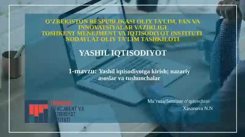 Yashil Iqtisodiyot