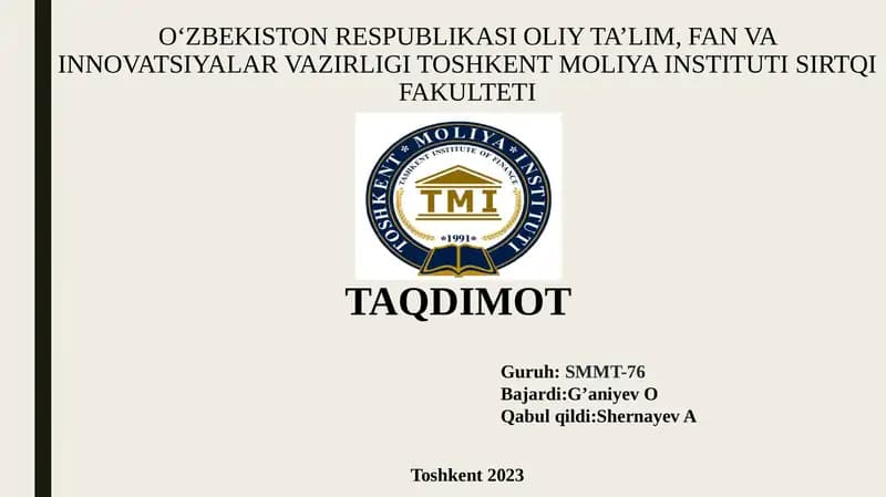 Fan tushunchasining ma'nosi