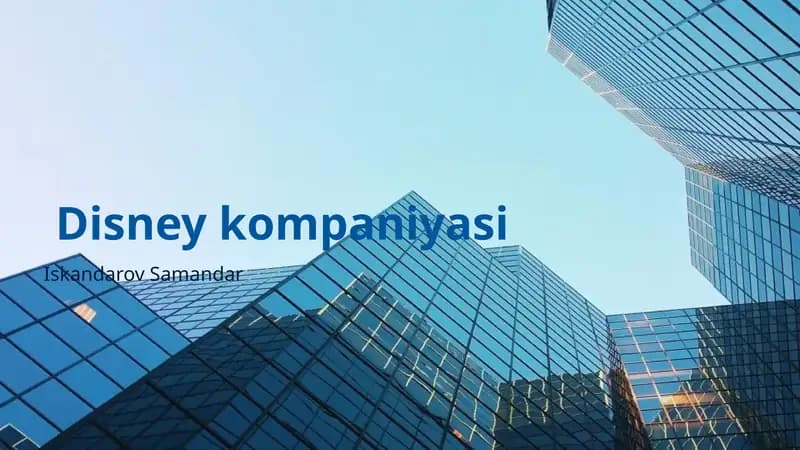 Disney kompaniyasi