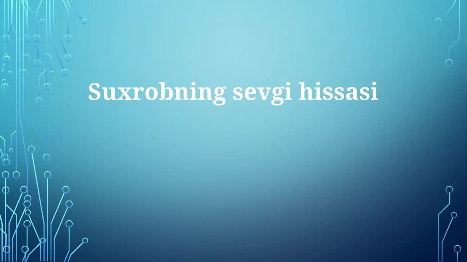 Suxrobningsevgihissasi