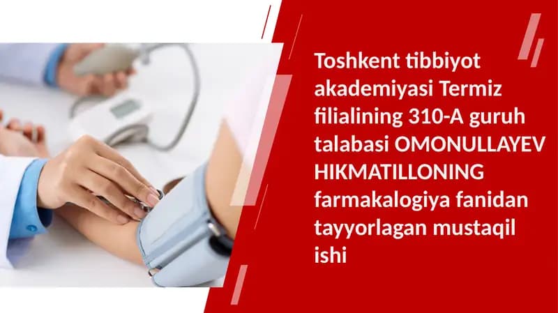 Alkogolizm va uning asoratlari