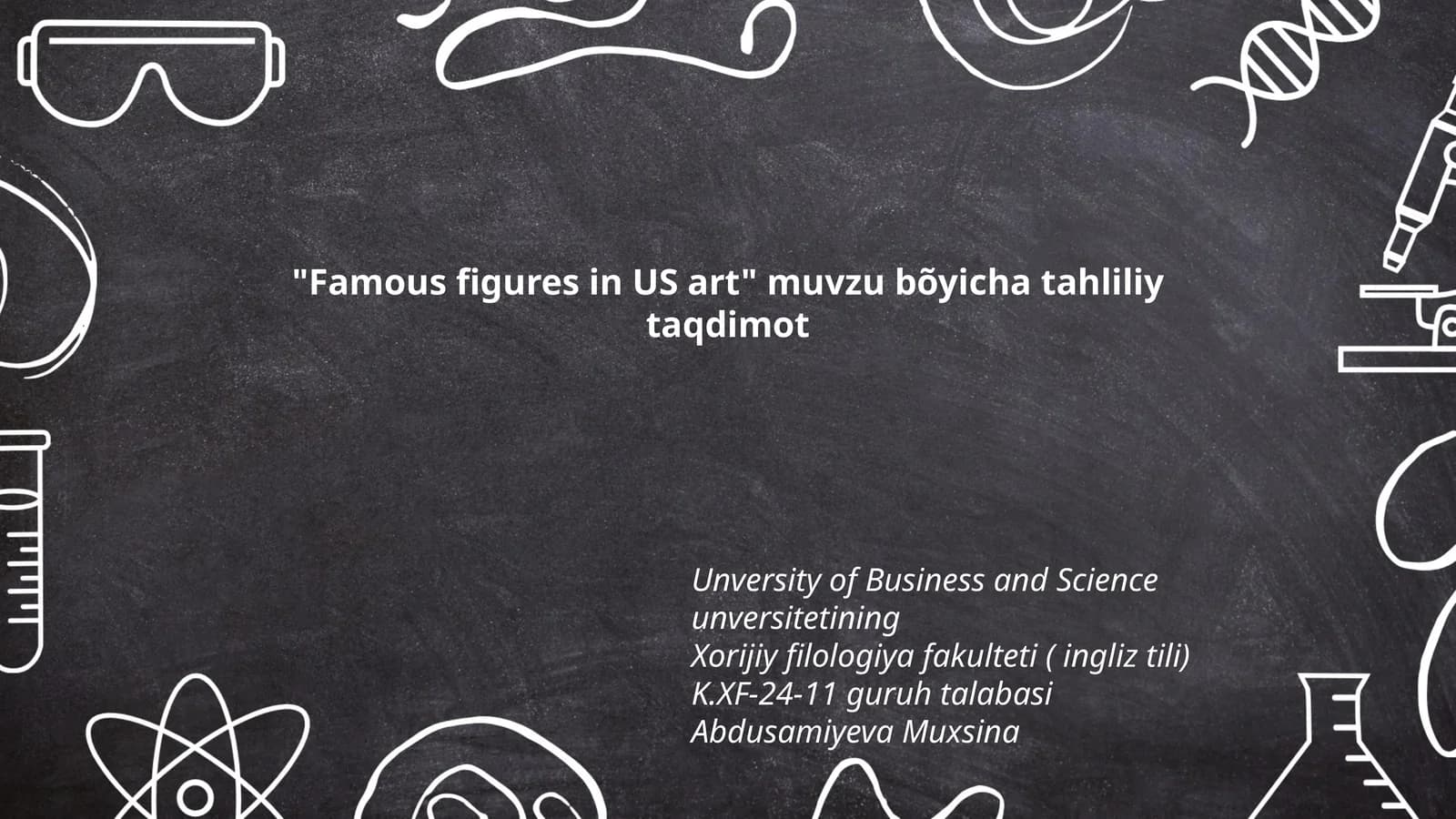 Famous figures in US art
