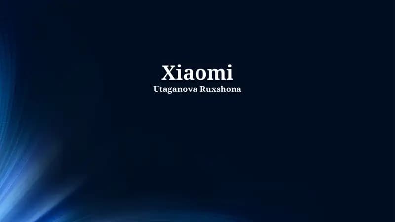 Xiaomi