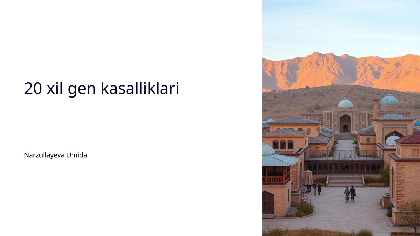 20 xil gen kasalliklari