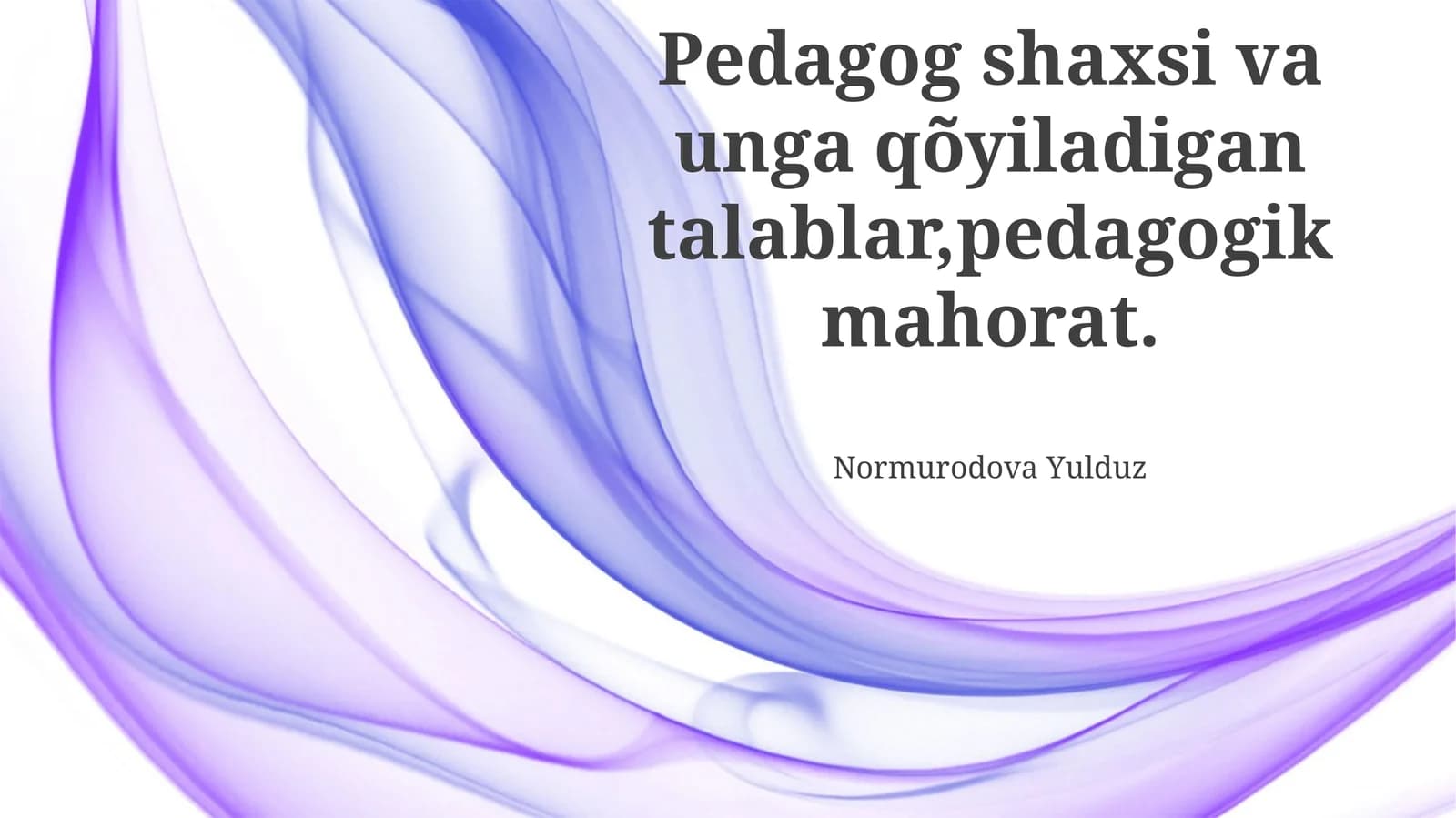 Pedagogik mahorat