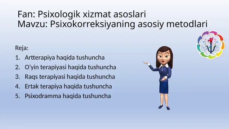 Psixologik xizmat asoslari