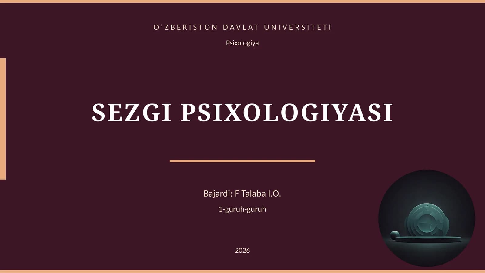 SEZGI PSIXOLOGIYASI