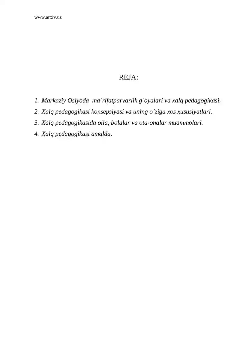 Xalq pedagogikasi