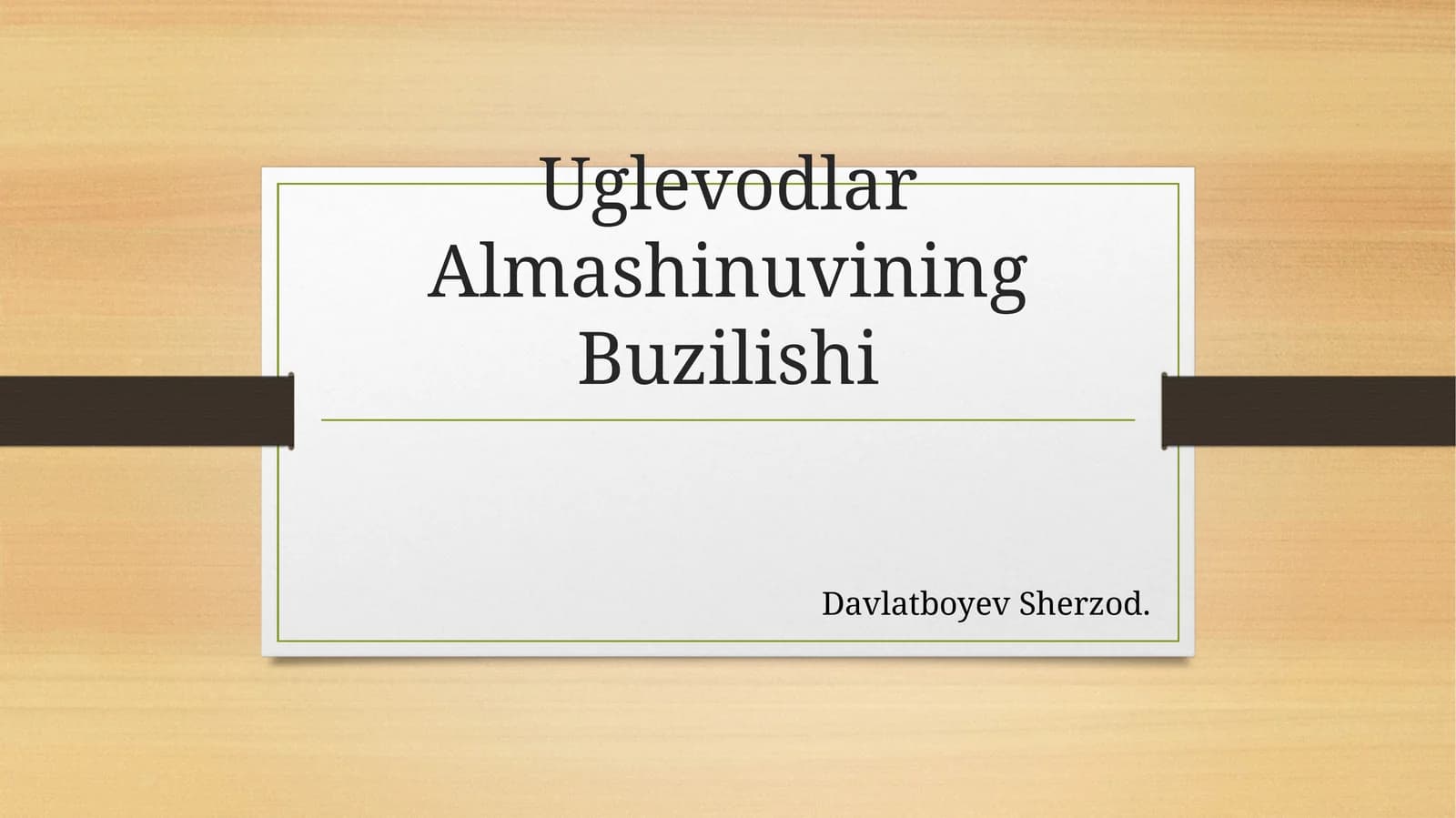 Uglevodlar Almashinuvining Buzilishi