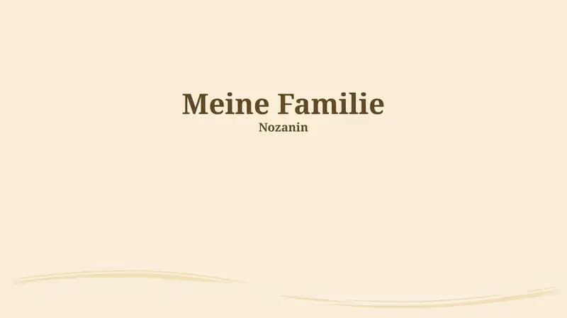 Meine Familie