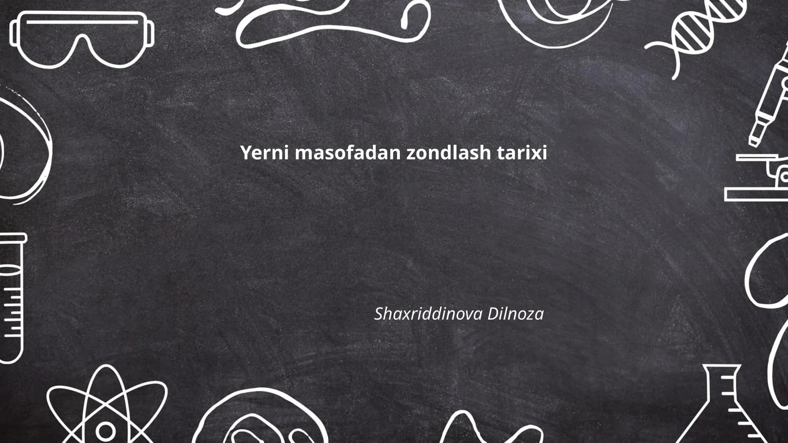 Yerni masofadan zondlash tarixi
