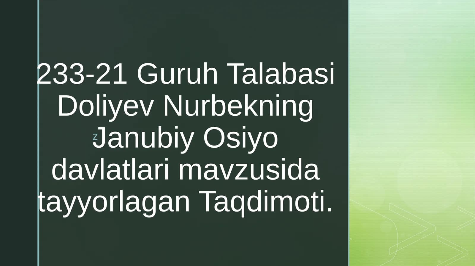 Janubiy Osiyo davlatlari