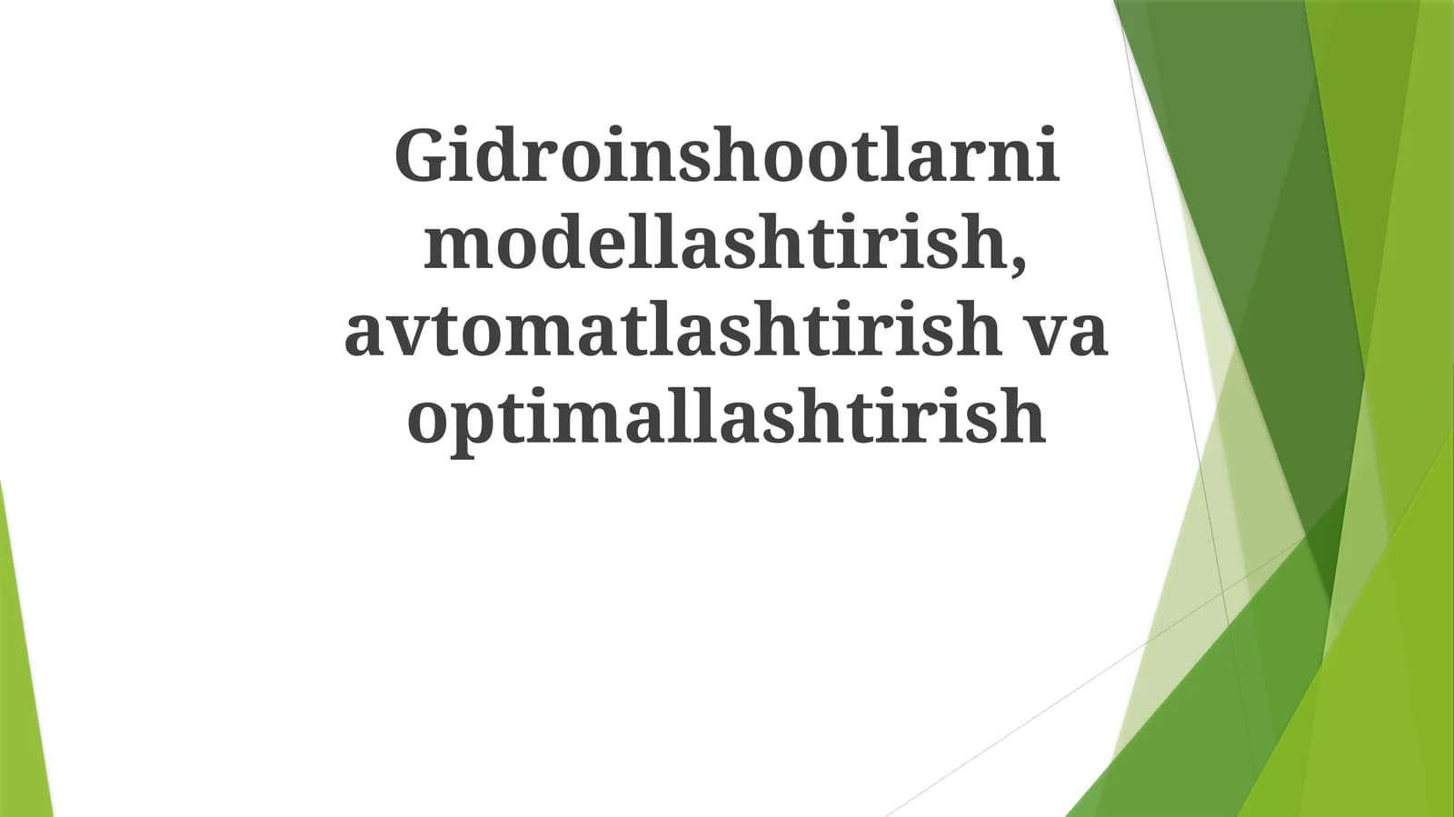 Avtomatlashtirish Strategiyalari