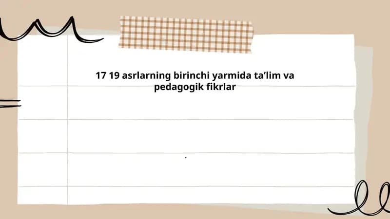 Maktab tizimining shakllanishi