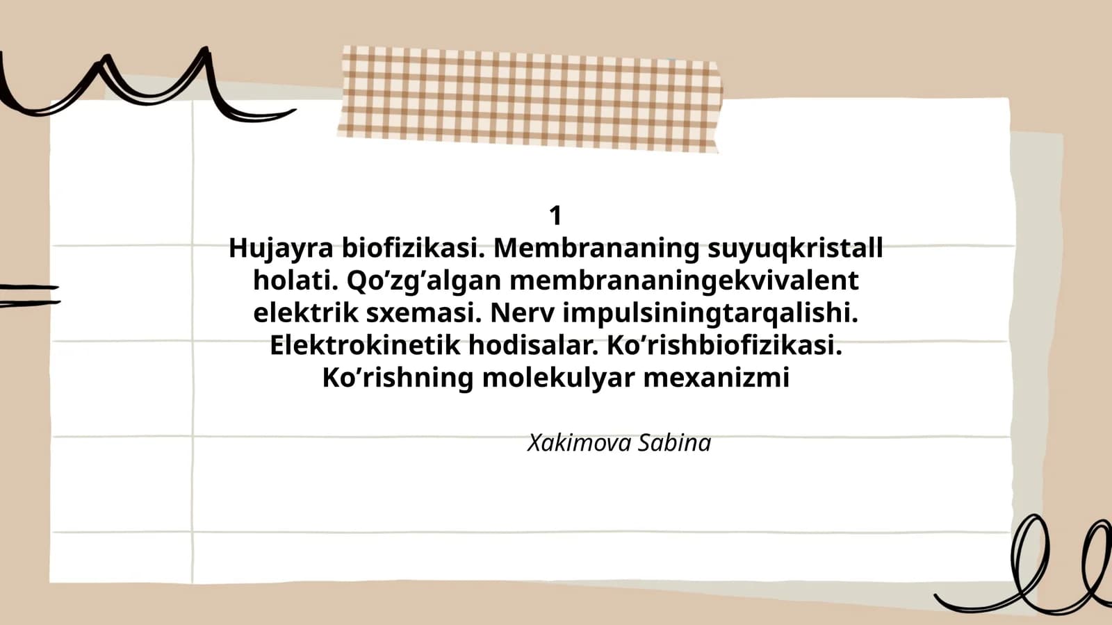 Hujayra biofizikasi