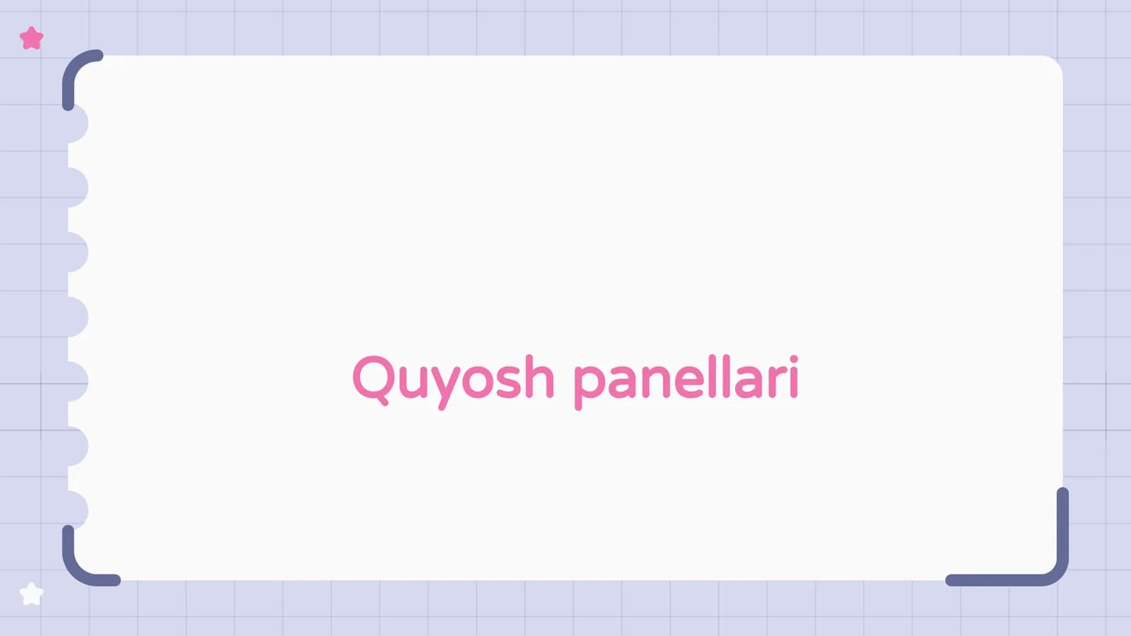 Quyoshpanellari
