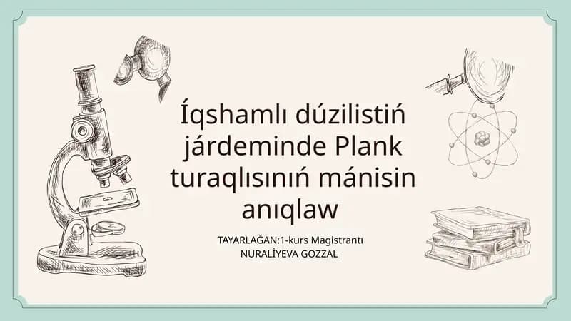 Plank turaqlısı