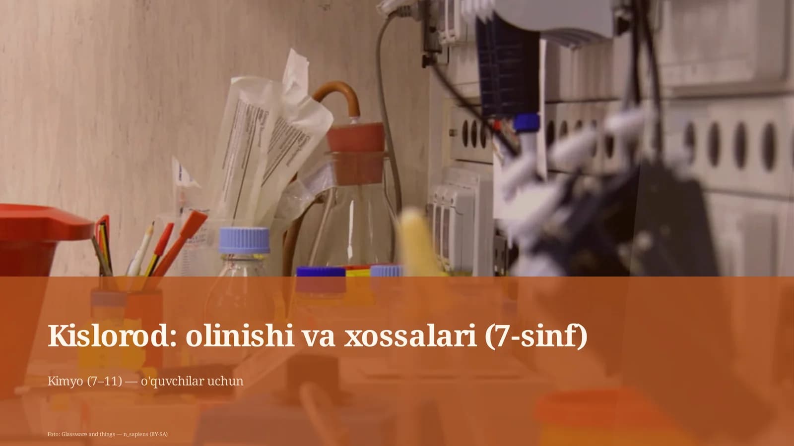 Kislorod: olinishi va xossalari (7-sinf)