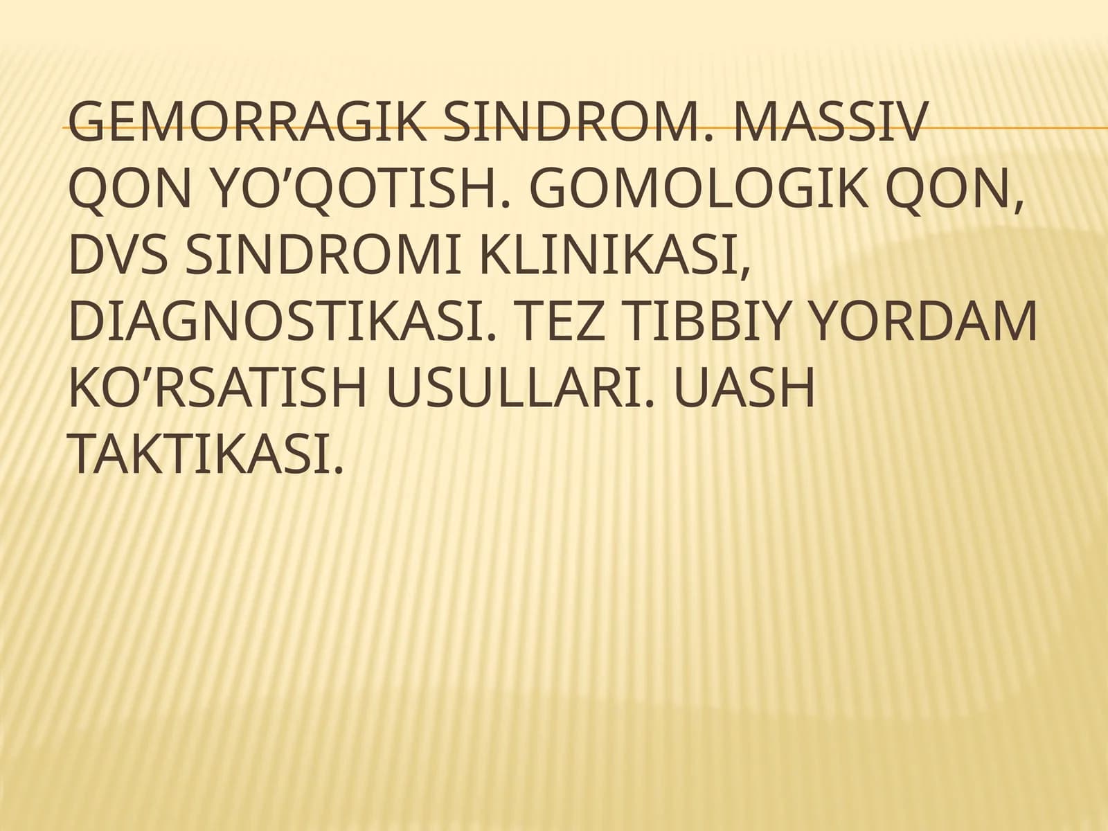 Gemorragiksindrom
