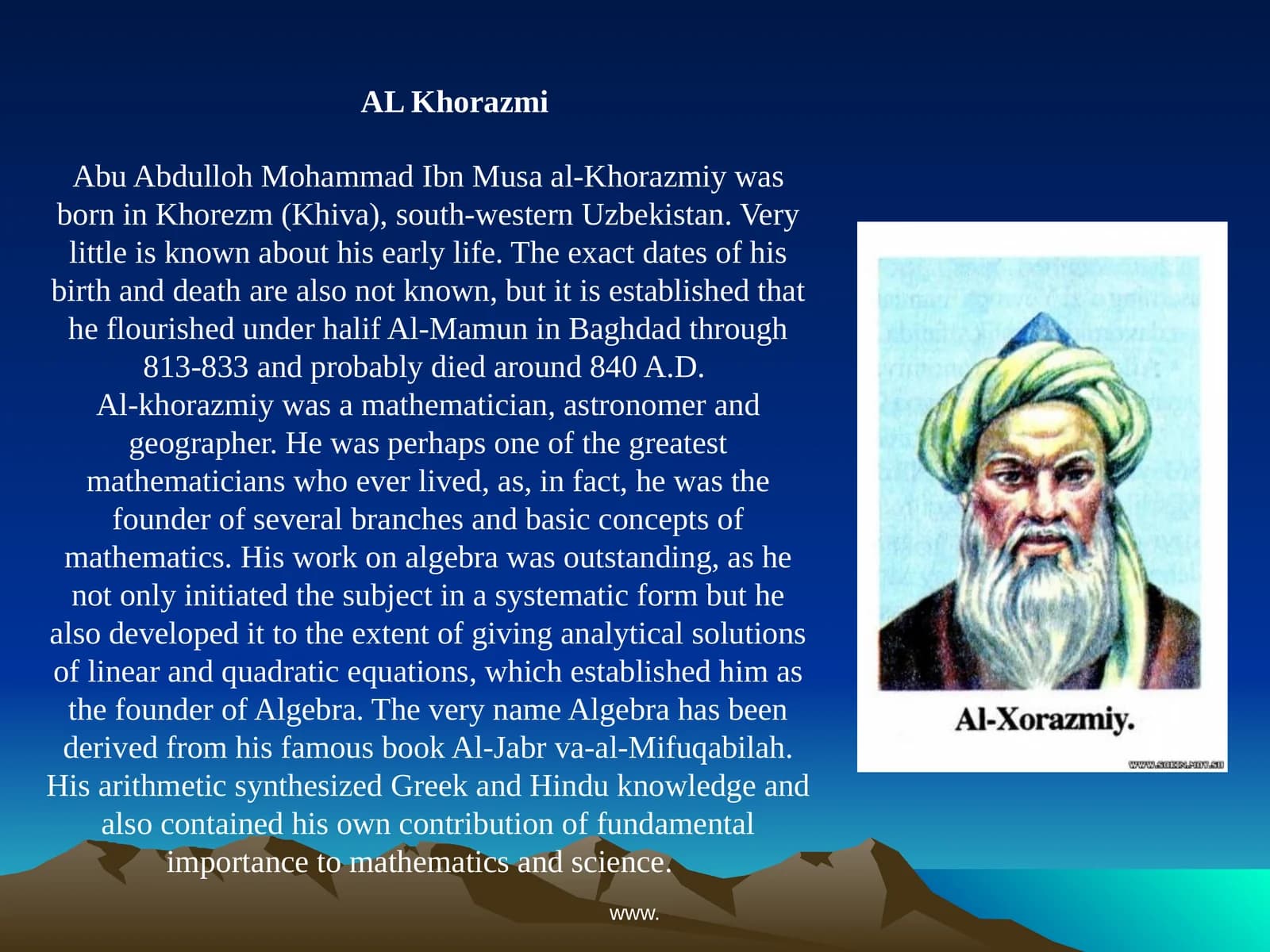 ALKhorazmi