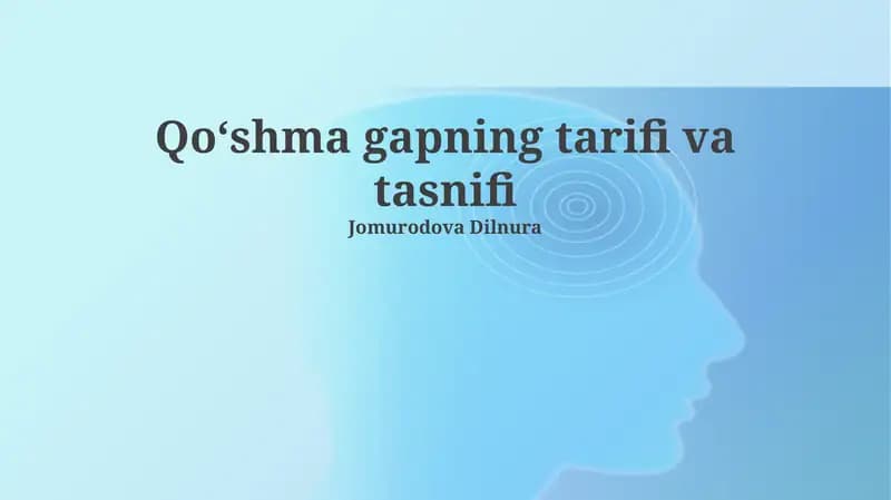 Murakkab Qurilmali Gaplar