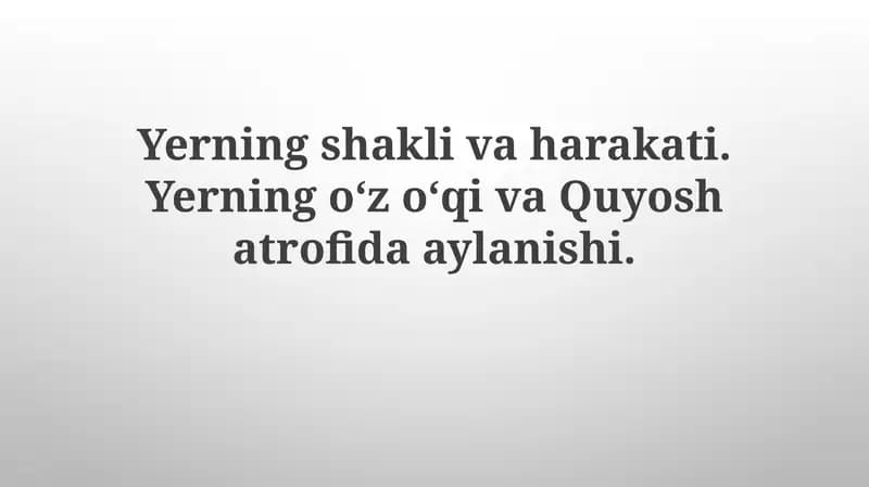 Yerningshaklivaharakati