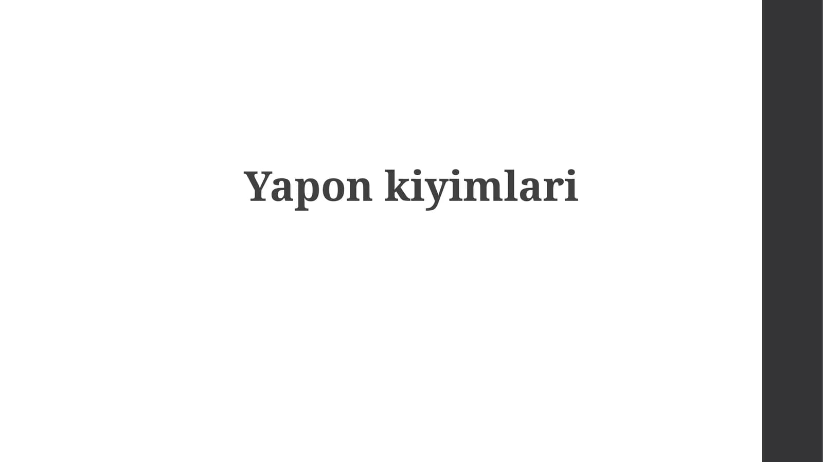 Yaponkiyimlari