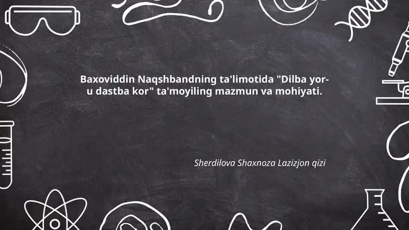 Dilba yor-u dastba kor