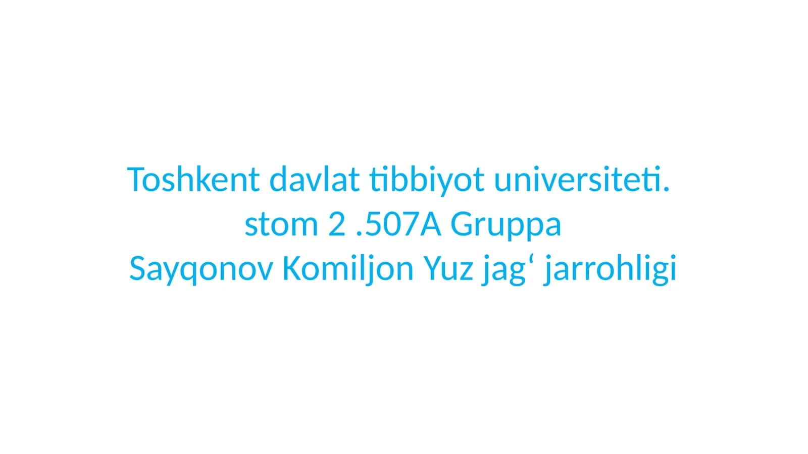 Yuz jag‘ jarrohligi