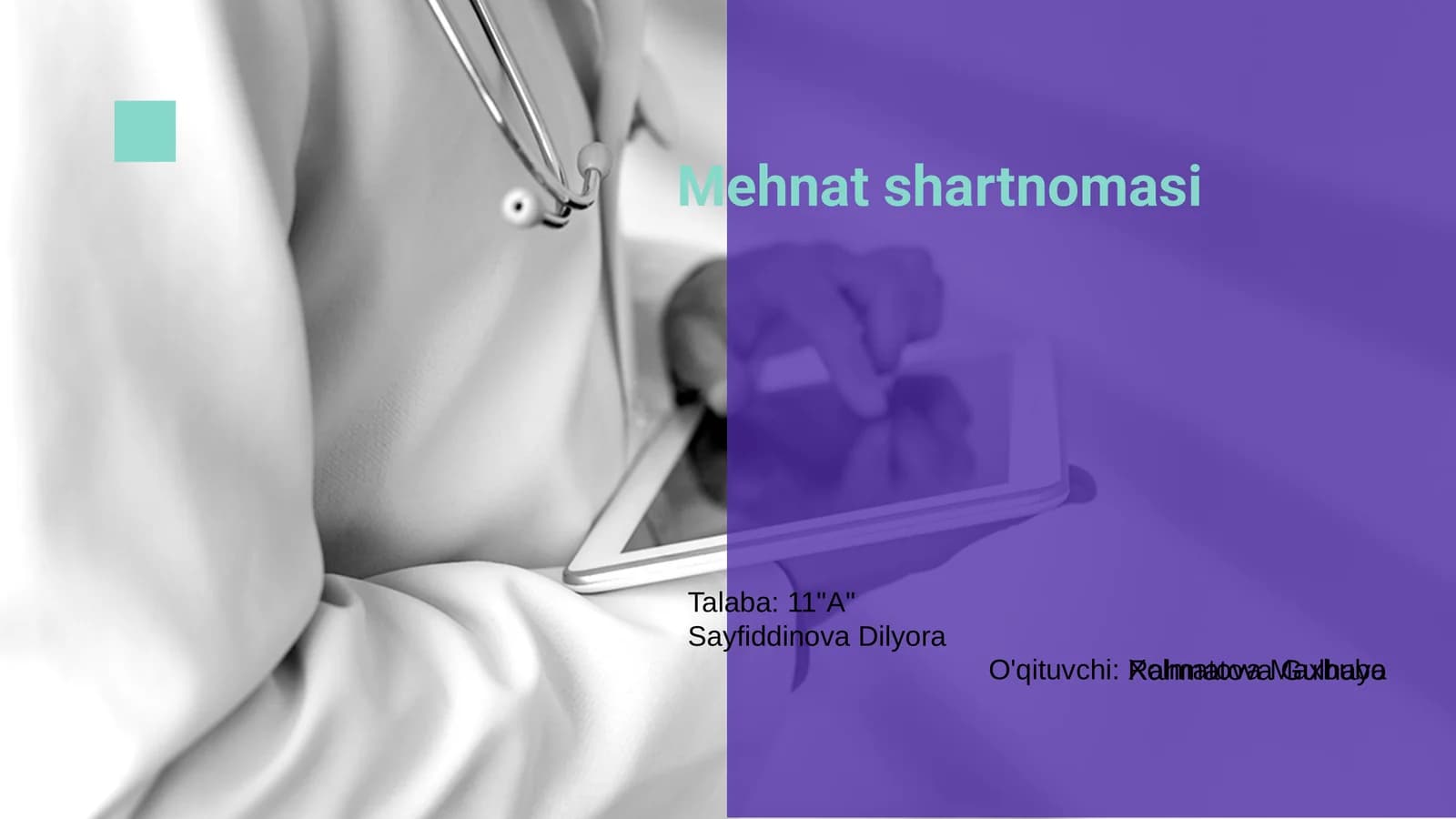 Mehnat shartnomasi
