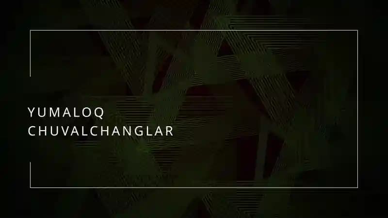 Yumaloq chuvalchanglar