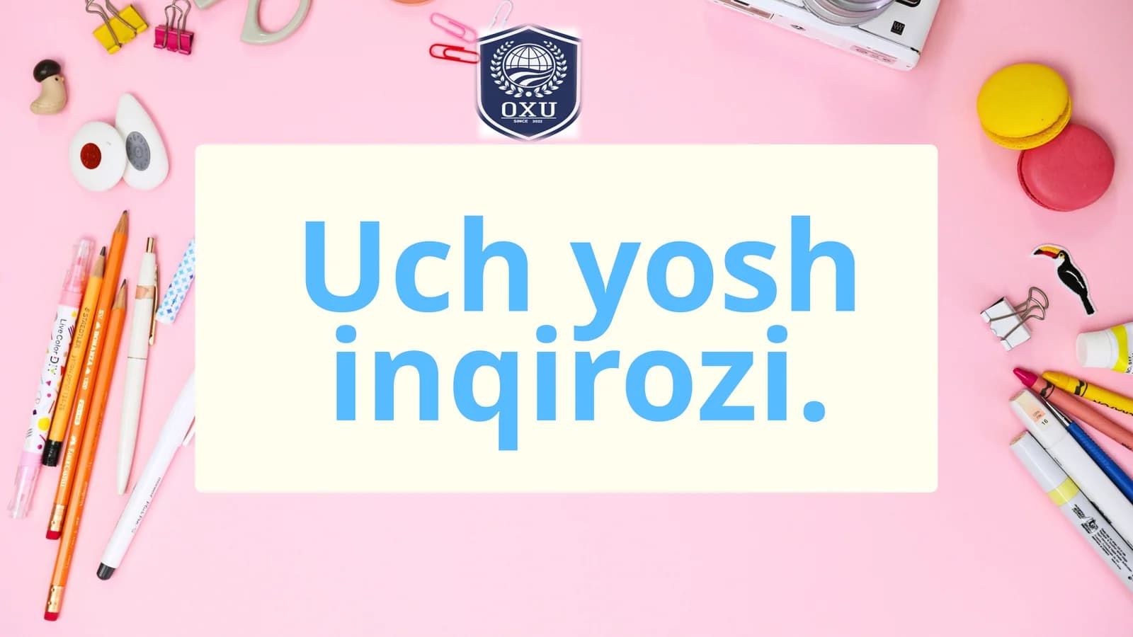 Uch yosh inqirozi
