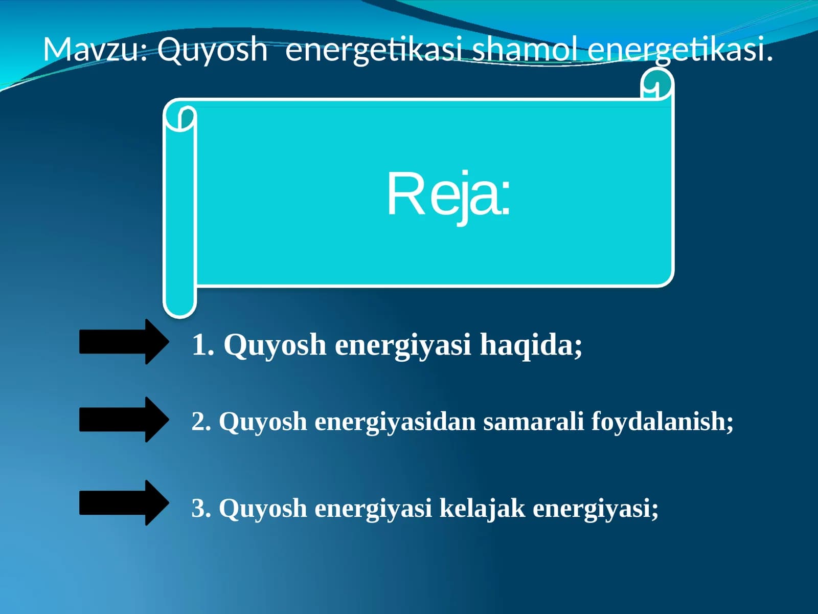 Quyoshenergetikasi shamol energetikasi