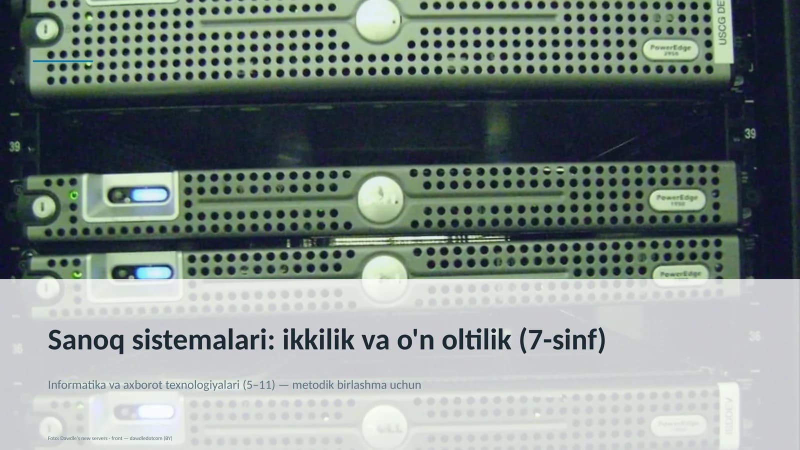 Informatika va axborot texnologiyalari (5– 11)